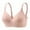 Pink, variant on Yesbay Women Bra Adjustable Shoulder Strap Full Coverage Wire-free Back Buckle Clousre 3/4 Foam Cup Daily Sport Commuting Bra