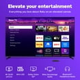 thumbnail image 5 of Roku Smart TV – 75- Inch Pro Series, 4K QLED Mini-LED TV – Roku TV with Backlit Voice Remote Pro, 5 of 19