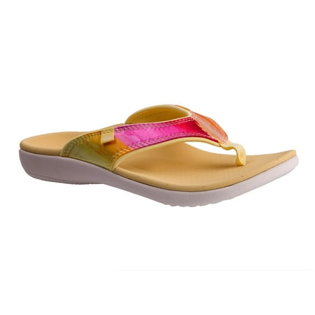 

Spenco Yumi Monet Women s Orthotic Thong Sandal