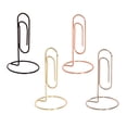 thumbnail image 1 of Soporte para notas de escritorio, 4 Uds., Clip para notas Base, Clip de papel de escritorio Jumbo, soporte para números de mesa, soporte para fotos, notas, accesorios de oficina, 1 of 5