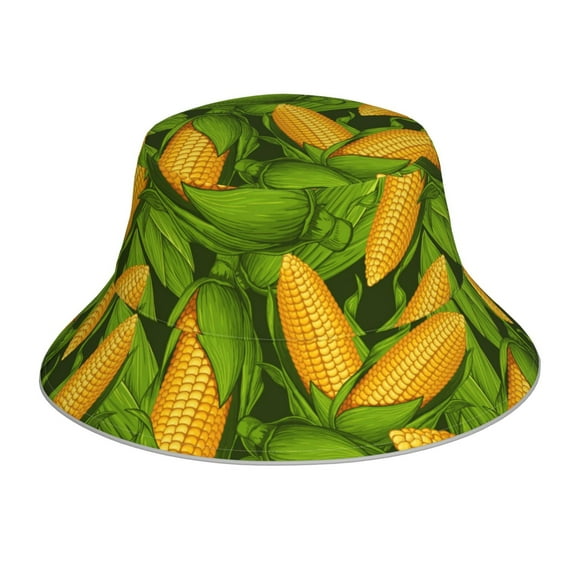 Balery Fresh Corn 1 Sombreros para el sol para hombre y mujer, sombrero de pescador con UPF 50+