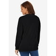 thumbnail image 2 of Woman Within Plus Size Perfect Long-Sleeve Cardigan Sweater, 2 of 6
