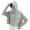 Grey, variant on Mdesiwst Women Sunscreen Coat Zipper Opening Hooded Face Nack Protection Ice Silk Anti-UV Thin Soft Breathable Long Sleeve Color Matching Cycling Camping Jacket