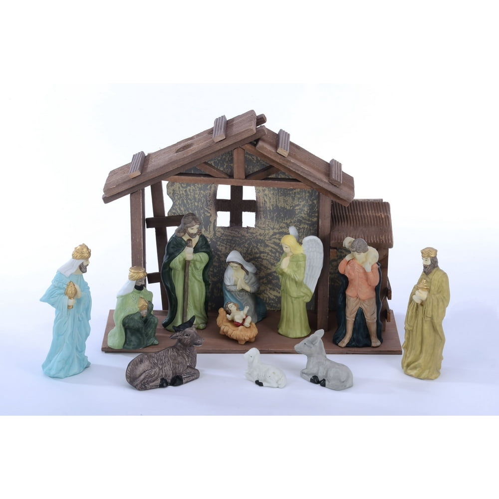Holiday Time 13Piece Nativity Set