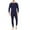 Navy, variant on APEXFWDT Thermal Underwear Set for Men Big and Tall Long Johns with Fleece Lined Mens Winter Soft Base Layer Top & Bottom Thermal Set Cold Weather