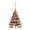 B 9U2, variant on UsRHHA Acrylic Christmas Tree Ornament, Flat Hanging ChristmasDecor, Outdoor Indoor Festive Decoration