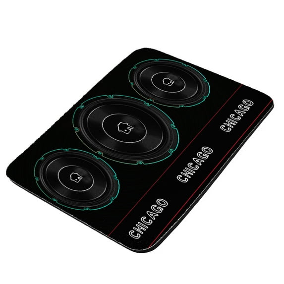 Chicago House Music - KuzmarK Mousepad / Hot Pad / Trivet