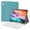 Dark green, variant on Backlit Detachable Keyboard Case for iPad Pro 12.9" 1/2 Gen, Pencil Slot Leather Folio