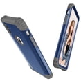 thumbnail image 7 of JTCASES for iPhone X/iPhone XS Case, Drop Resistant Corners, Wireless Charging, Heavy Duty Shockproof Hybrid Hard PC Bumper, Camera Protection, Skin-feel Anti-scratch Tough Cover, Darkblue, 7 of 7