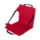 thumbnail image 1 of Silla de playa plegable Zulema Almohadilla de Tela Oxford con ajuste Rojo, 1 of 8