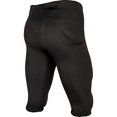 thumbnail image 2 of CHAMPRO Pantalon de Football de Sécurité Intégré avec Coussinets Intégrés, Noir, Moyen, 2 of 2