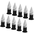thumbnail image 2 of Yazoeia Wind Screen Spike ,Windshield Spike Fairing Kit M5 Screws Nuts Fit for Motorcycle Modification(Silver) CJC912-139972, 2 of 9