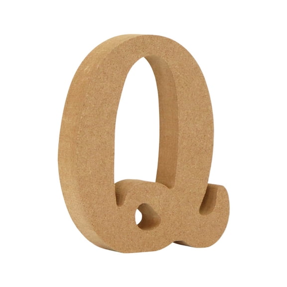 1PC Wooden Letter for Wall Decor, Large White Wood Standing Letters for DIY Crafts and Wedding Birthday Party Decoration, Paintable Stand Up Alphabet Letters