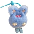thumbnail image 1 of Soft Cute Bunny Keychain Cute Plush Rabbit Design Soft Comfortable Touch with Hanging Rope Plush Doll Keychain, 1 of 10