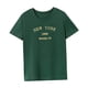 thumbnail image 4 of Camiseta para mujer Activewear recuerdo casual cuello redondo camiseta para viajes de trabajo vacaciones XL, 4 of 7