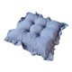 thumbnail image 2 of Square Chair Cushions for Dining Chairs Farmhouse Rustic Ruffled Chair Pads Soft Comfortable Seat Cushions for Kitchen Chairs Home Decor (15.75 in), 2 of 6