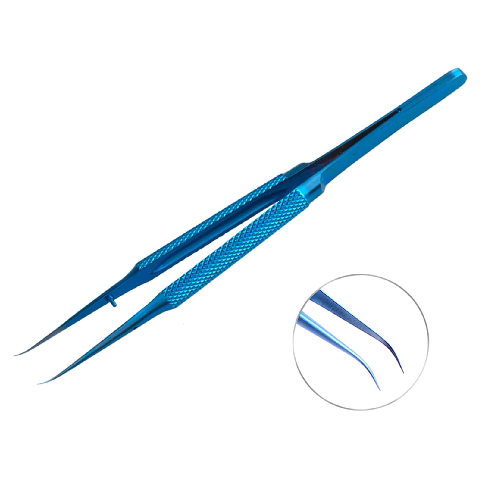 Fingerprint Tweezers for Titanium Alloy Board Flying Tweezers Microscope Tweezer