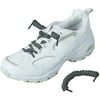 Healthsmart Coiler Shoe Laces, Gray