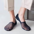 thumbnail image 3 of Pares Calcetines Invisibles de Seda de Hielo, Transpirables, Sin Mostrar Calcetines para Hombres y Mujeres, Corte Ultra Bajo, Antideslizante, Forro de Barco Plano, 3 of 3