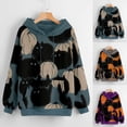 thumbnail image 5 of SSBSM Halloween Printed Pullover Hoodie Long Sleeve Top Hooded Pocket Women Sweatshirt Streetwear, 5 of 8