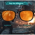thumbnail image 4 of 2026 New Professional Sleep Glasses with 99.9% Blue Light Blocking Dual AR Coatings Red Lens, Computer Gaming Glasses for Men Women, Anti Fatigue & Eye Strain, 4 of 6