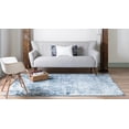 thumbnail image 4 of Rugs.com Lattice Trellis Collection Rug – 4' x 6' Blue Low-Pile Rug Perfect For Living Rooms, Large Dining Rooms, Open Floorplans, 4 of 9
