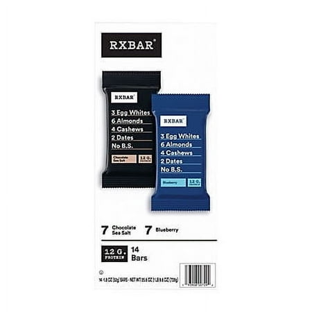RXBar Protein Bars  Variety Pack  1.8 Ounce (Pack of 14)
