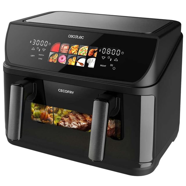 Cecotec Freidora de aire Cecofry&Grill Duoheat 10000