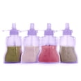 thumbnail image 1 of Bolsas de Silicona Reutilizables para Comida de Bebé Haakaa 120 ml 4 Unidades Lavanda, 1 of 8