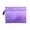 Purple, variant on Double Layer Zipper File Bag, Plastic Expandable File Organizer Folder(No Divider), Waterproof Document Holder File Storage Organizer for Receipt/Paper/Bill/Taxes, for Office Home(Purple,13.6x9.8")