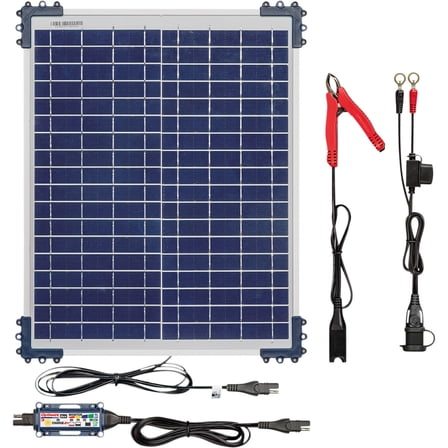 Tecmate OptiMate Solar DUO 20W 12.8V Battery Charger & Maintainer (TM-522-D2)
