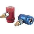 thumbnail image 2 of Acopladores rápidos, Previa profesional una fuga de adaptador de refrigerante de Latón Fuerte, diagnóstico la Carga de la Presión de los Múltiples., 2 of 7