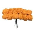 thumbnail image 4 of Cabezas s Simudas sanales Accesorios de fotografía Arreglo de Lugado de para Limpiado naranja Colco Espuma artificial flores rosas, 4 of 8