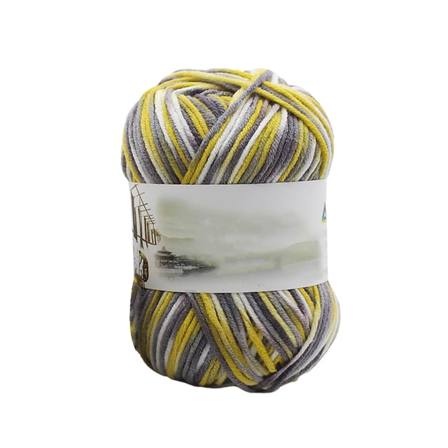 Bewildely Cárdigan, suéter, hilo de tejer, bricolaje, tejido a mano, hilo de algodón de leche para chal, calcetines, gorro, boina, gorro, tejido de Artesanía No.17 Bewildely HA009076-17