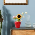 thumbnail image 3 of Florero de cerámica de fresa, maceta bonita, adorno de mesa, arreglo floral para escritorio, mesa de centro, regalo de inauguración de la casa S, 3 of 8