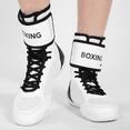 thumbnail image 3 of SKIUHS Men's High-Top Boxing Shoes with Adjustable Ankle Strap - Non-Slip Sole & Reinforced Ankle Support for Boxing Training & Matches, 3 of 7