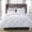 White, variant on Lightweight California King Comforter Set with 2 Pillow Sham - 3 Pieces Set - Quilted Down Alternative Comforter/Duvet Insert for All Season - White - Cal King Size