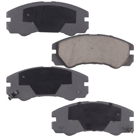 Gridiron Brakes Semi-Metallic Front Brake Pad Set Driver and Passenger Side - ID579 (Replaces Part# MKD579)