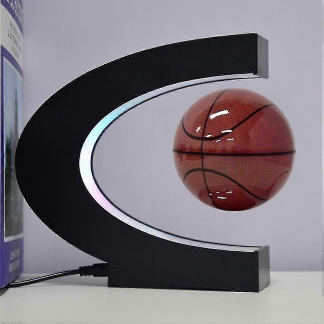 Land Levitation Decoration Plug-in Sports Lamp Magnetic Basketball Float Night Light For Boy Kids Birthday Christmas Gift