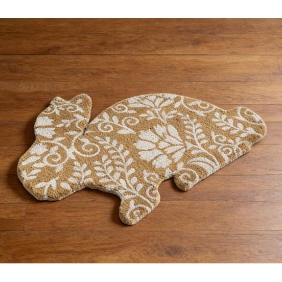 Bunny Shaped Doormat, Easter Decorations, Easter Doormat, Bunny Shaped Rug, Easter Rug, Non-Slip Cute Rabbit Mat for Front Porch Easter Decor