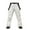 White, variant on XovLAHzY Petite Pants For Women Snowboard Men Trousers Insulated Ski Suspenders Pants Snow Bib Pants Slacks Lounge Trousers