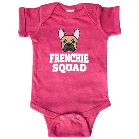 

Inktastic Dog Frenchie Squad Gift Baby Boy or Baby Girl Bodysuit