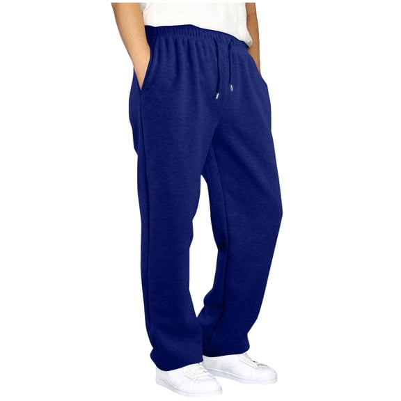 Kids Baggy Sweatpants School Uniform Pants Straight Leg Athletic Joggers 5-16 Years