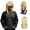 Blonde, variant on CREAMILY 20 inch Blonde Spiked Mullet Rocker Wig for Men & Women – Ready-to-Wear 80s Punk Costume Hair for Halloween, Cosplay, 80s Party & Concerts