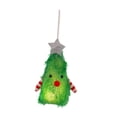 thumbnail image 2 of Adorno colgante luminoso para árbol de Navidad, Adornos navideños luminosos decorativos Verde, 2 of 9