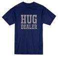 thumbnail image 1 of Hug Dealer Graphic Men's Navy T-shirt, 1 of 1