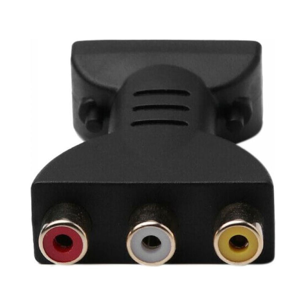 HDMI To 3 RCA Video Audio Converter HDMI To AV Video Adapter Gold-plated Converter For Signal Transfer
