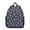 Astronaut and Moon, variant on Astronaut and Moon Blue Pattern Backpack for School, Cute School Bag with Adjustable Shoulder Straps and Padded Back, 13.8"x11.4"x6"