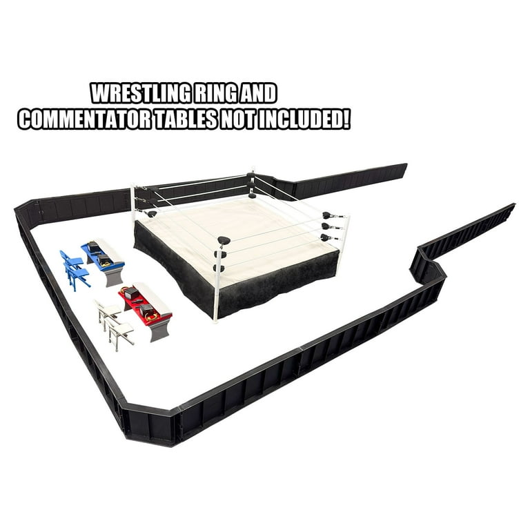 Ultimate Wrestling Ring Barricade Playset for WWE Wrestling Action Figures