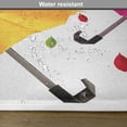 thumbnail image 6 of Ambesonne Colorful Place Mats Set of 4, Colorful Umbrellas Leaf, Standard Size, Multicolor, 6 of 6